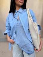 Camicia in tessuto Denim regular fit