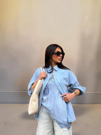 Camicia in tessuto Denim regular fit