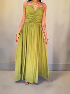Vestito lungo stile romantico