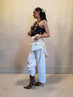 Jeans Balloon con cinturino