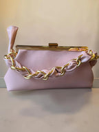 Borsa con manico a catena