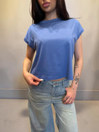 T-shirt manica corta taglio vivo