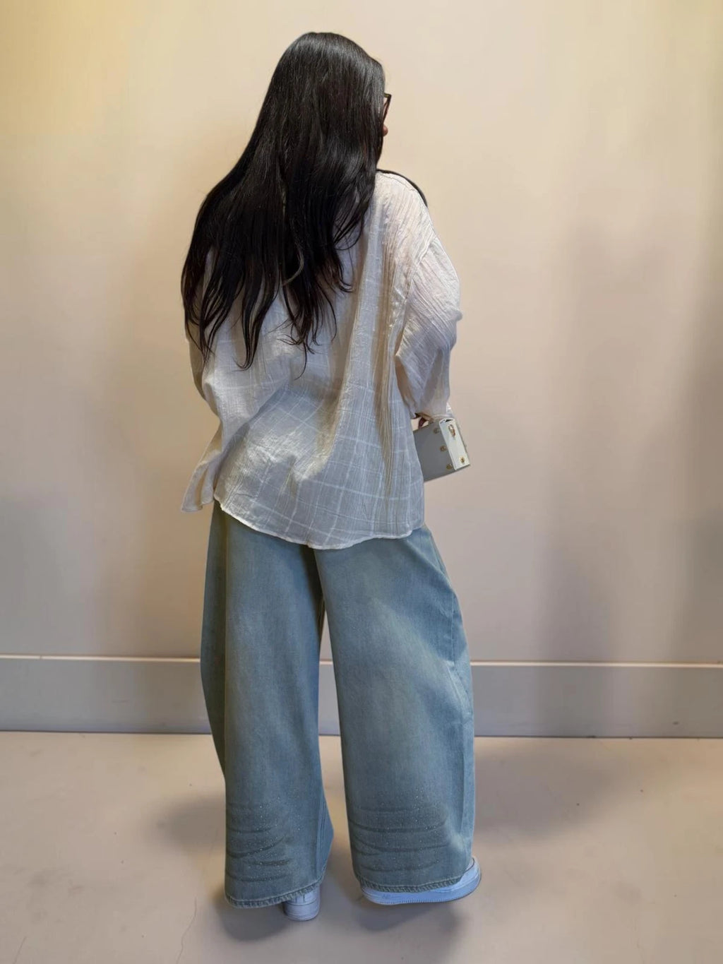 Jeans Balloon con brillantini