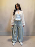 Jeans Balloon con brillantini