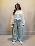 Jeans Balloon con brillantini